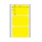 Nevs Direct Thermal Piggy Back, Individual 1-up 13/16" x 1-11/16" Yellow CS-PB-T-Y - alternate 2